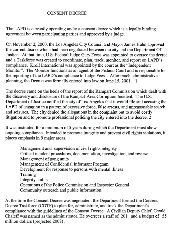 Page of a consent decree.